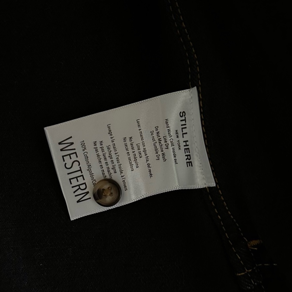 Black Button Down Shirt - image 4